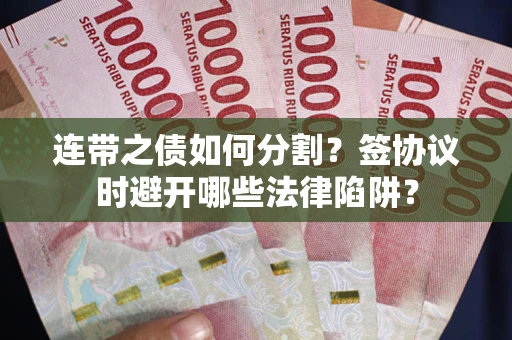 北京连带之债如何分割？签协议时避开哪些法律陷阱？