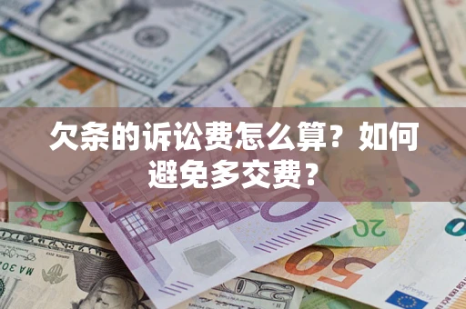 北京欠条的诉讼费怎么算？如何避免多交费？
