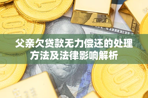 北京父亲欠贷款无力偿还的处理方法及法律影响解析