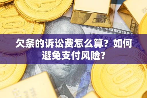 北京欠条的诉讼费怎么算？如何避免支付风险？